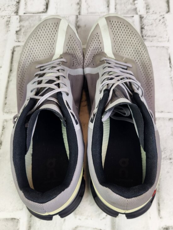 On Running Cloudflow 3.0 Men\'s Sz 12.5 Gray Yellow Athletic Lightweight Sneakers main image 5